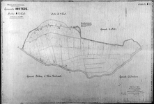 818099 Kadastrale kaart (minuutplan) van de gemeente Abstede, Sectie A, tweede blad met de grenzen van het ...